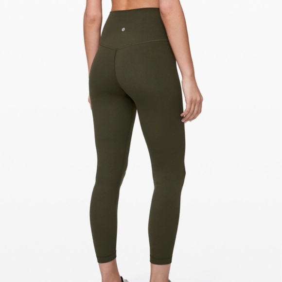 lululemon athletica Pants - Lululemon Align Pant 28” Dark Olive Size 2